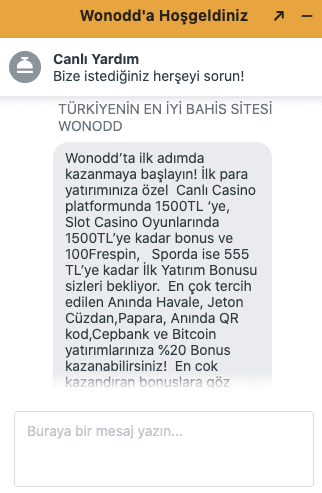 müşteri hizmetleri